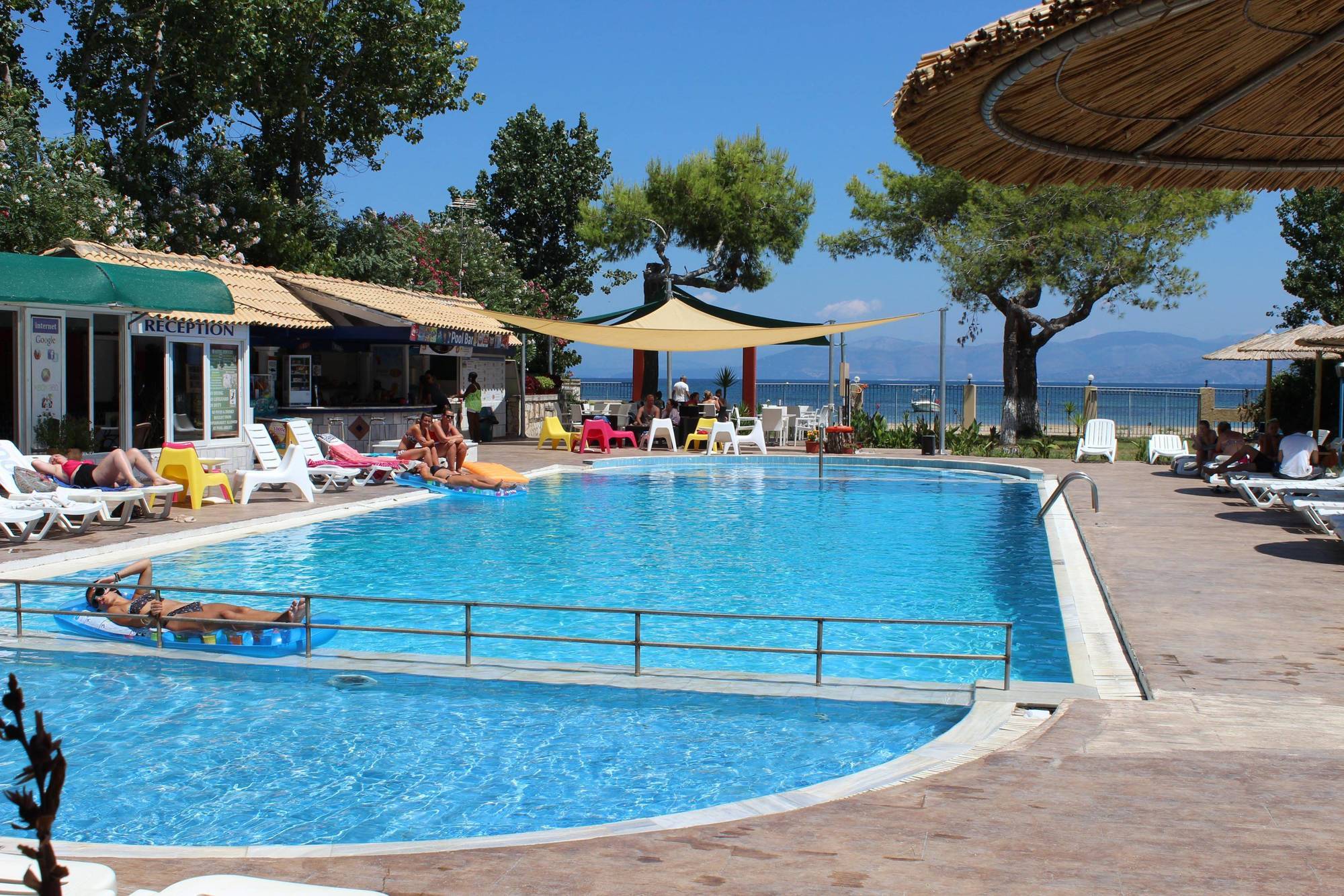 Koulouris Beach Hotel Kávos Exterior foto